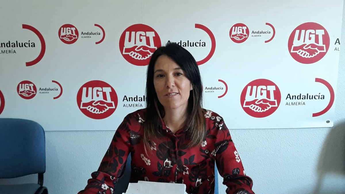 Toñi Payán, responsable del sector Comercio de UGT-Almería