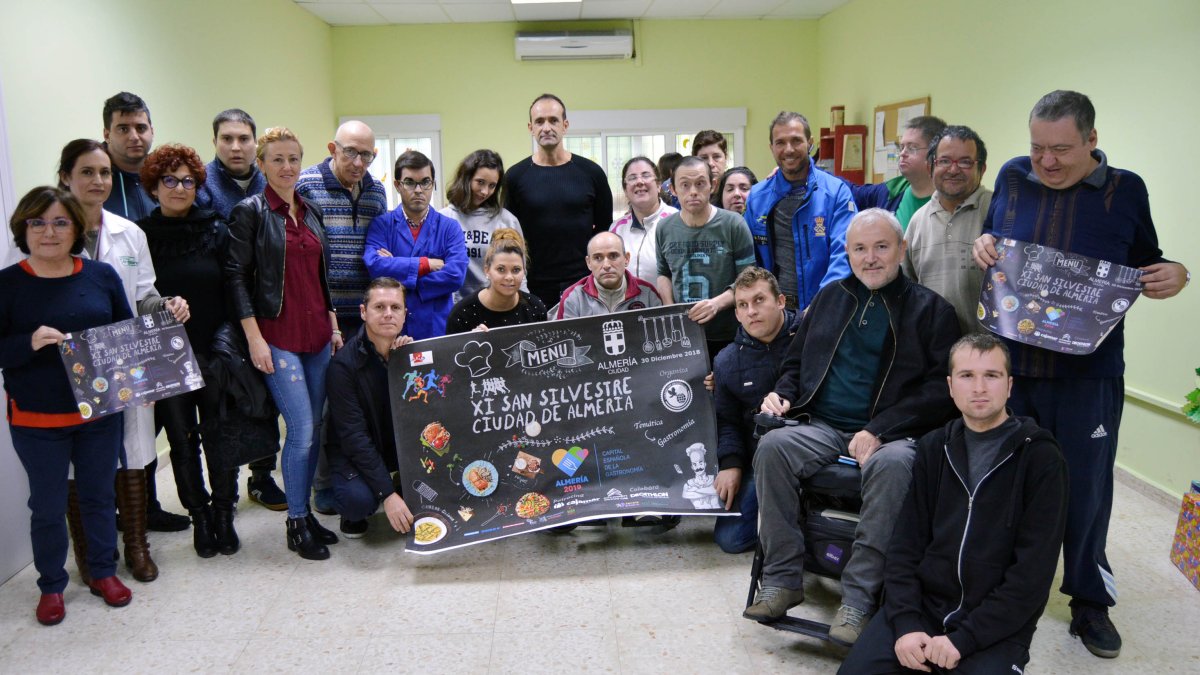 Los deportistas presentan la San Silvestre en Verdiblanca.