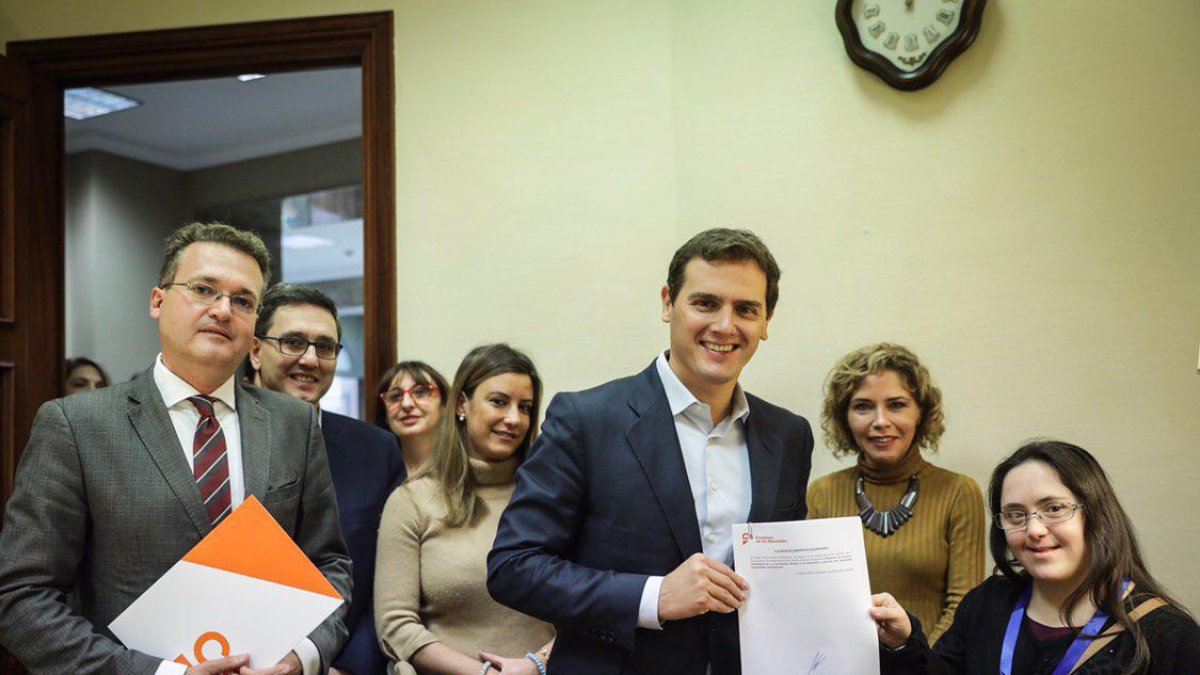 Rivera y Clemente elevan la propuesta al Congreso.