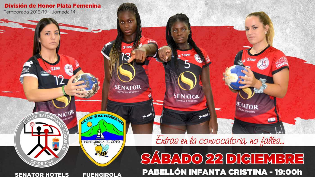 Cartel del último partido del año.