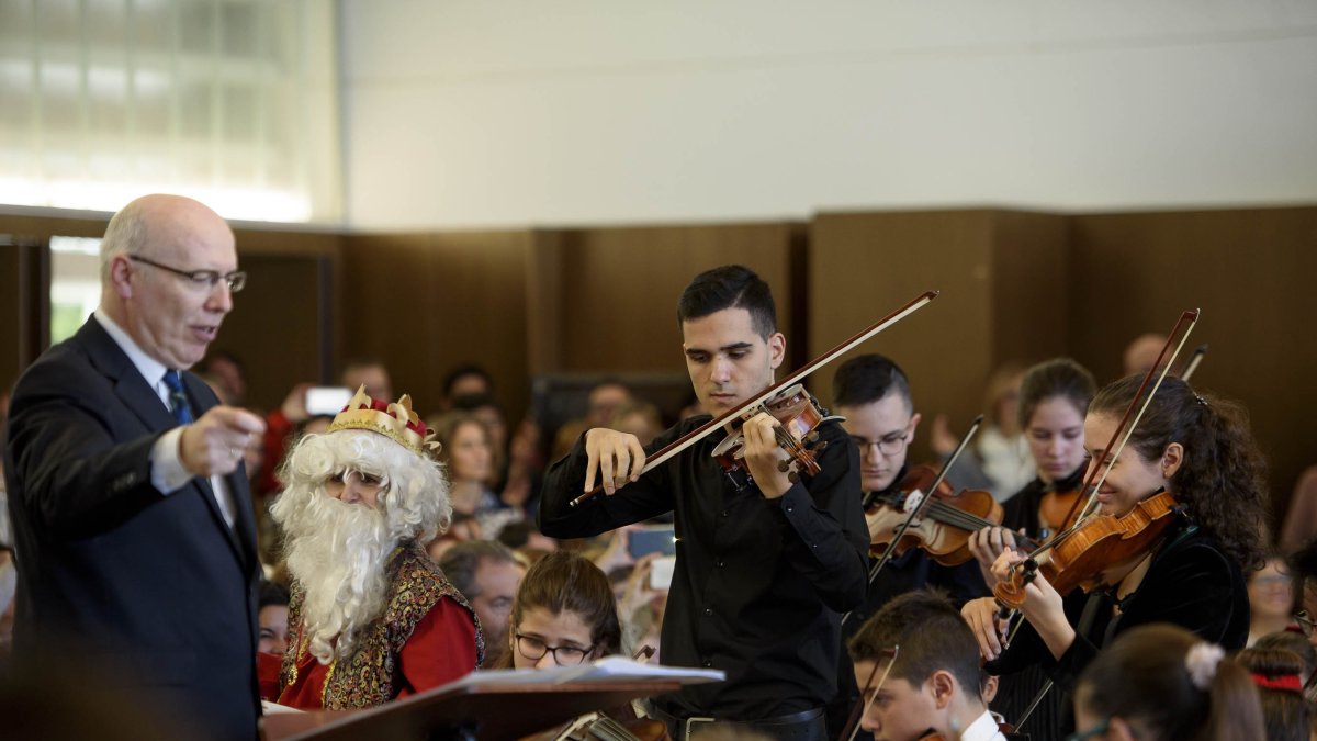 Concierto de Navidad de la OJAL de 2017.