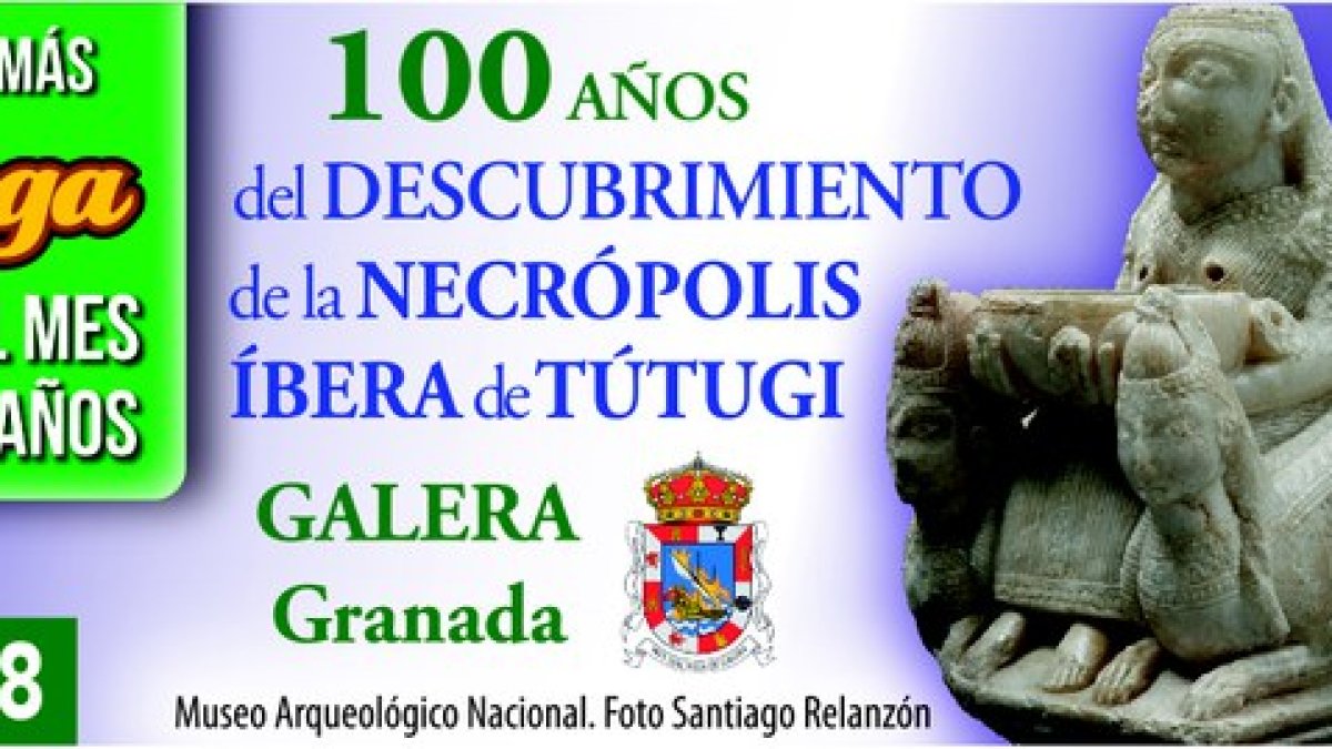 El cupón de la ONCE estaba dedicado al centenario del descubrimiento de la necrópolis de Tútugi.