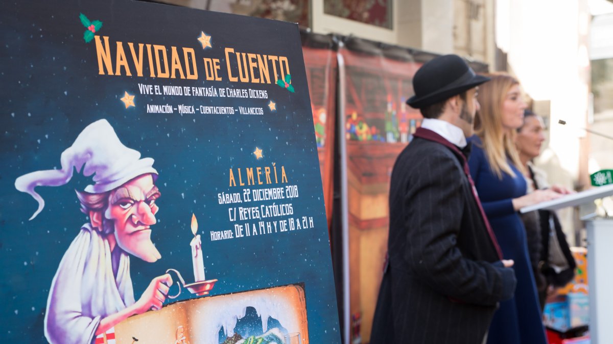 Presentación de la actividad Navidad de Cuento.