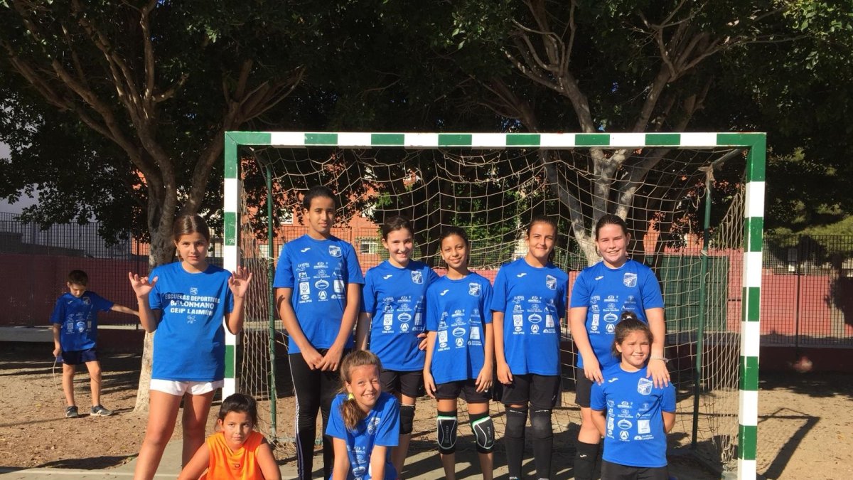 CBM Cantera Sur El Ejido alevín femenino.