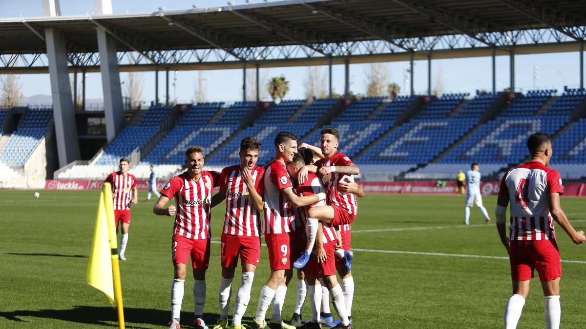 Celebración rojiblanca.