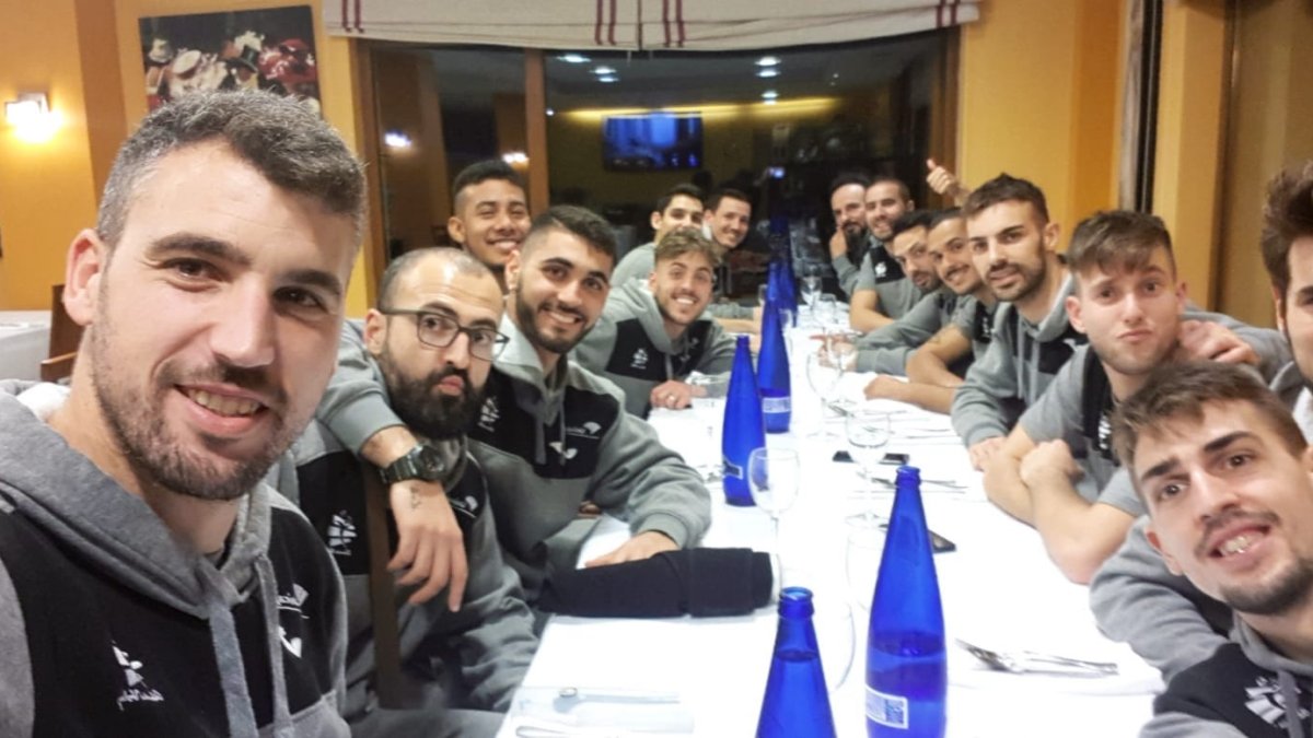 Unicaja, tras ganar en Santander.