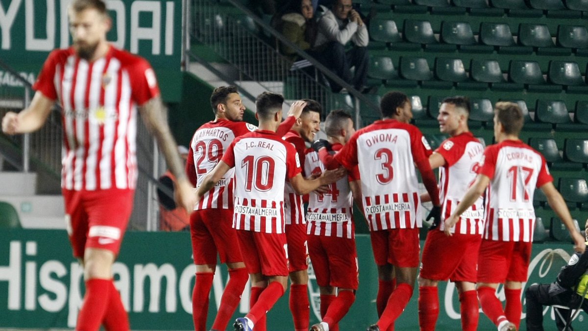 Celebración rojiblanca.