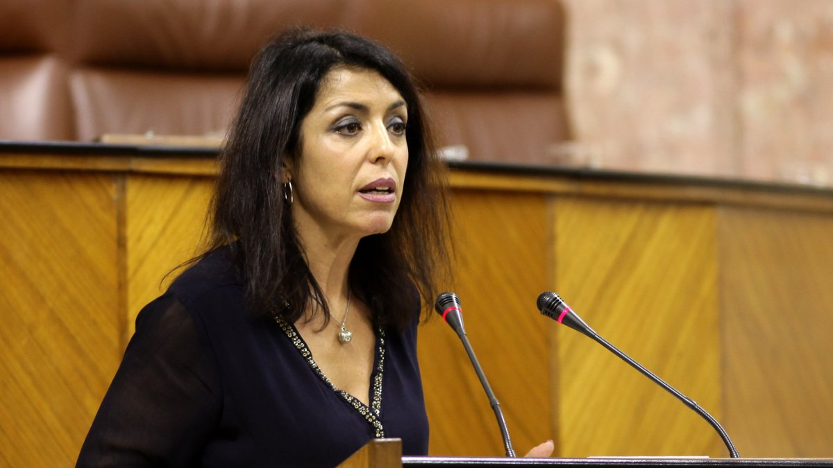 La parlamentaria almeriense Marta Bosquet.