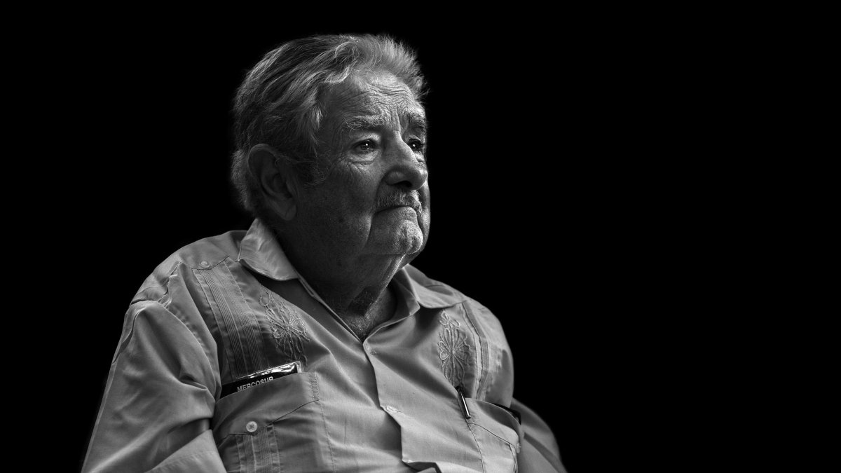 Pepe  Mújica, ex presidente de Uruguay, retratado por el artista almeriense.