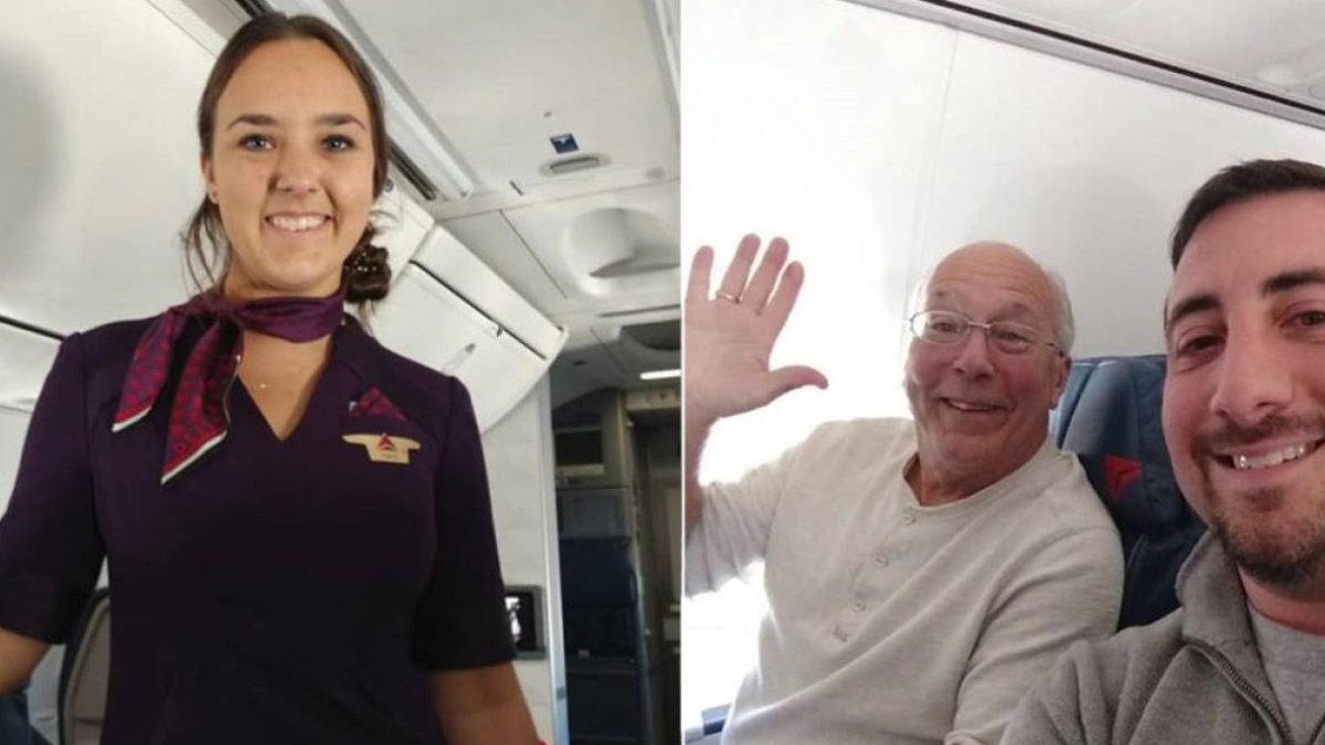 Un ciudadano estadounidense compra seis billetes de avión para pasar el día de Navidad con su hija azafata (Foto: Facebook).