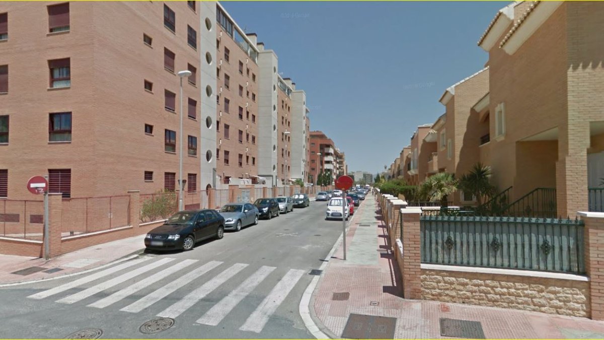 Zona residencial en Nueva Almería.