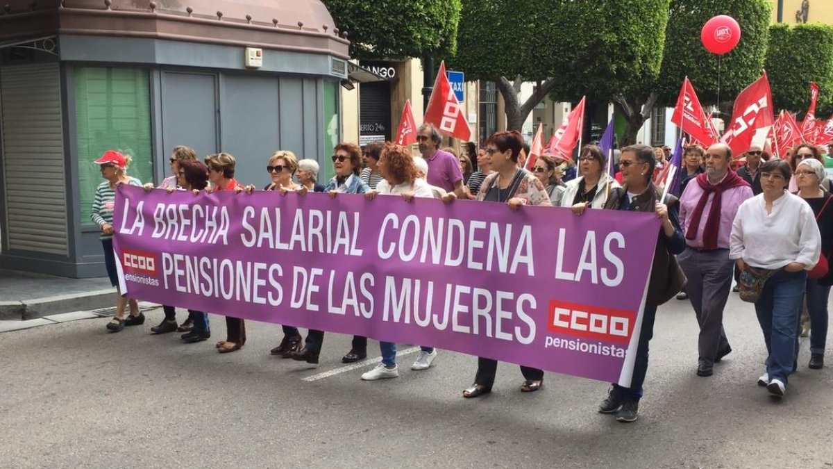 Los pensionistas han sido protagonistas este año por haberse manifestado en varias ocasiones.