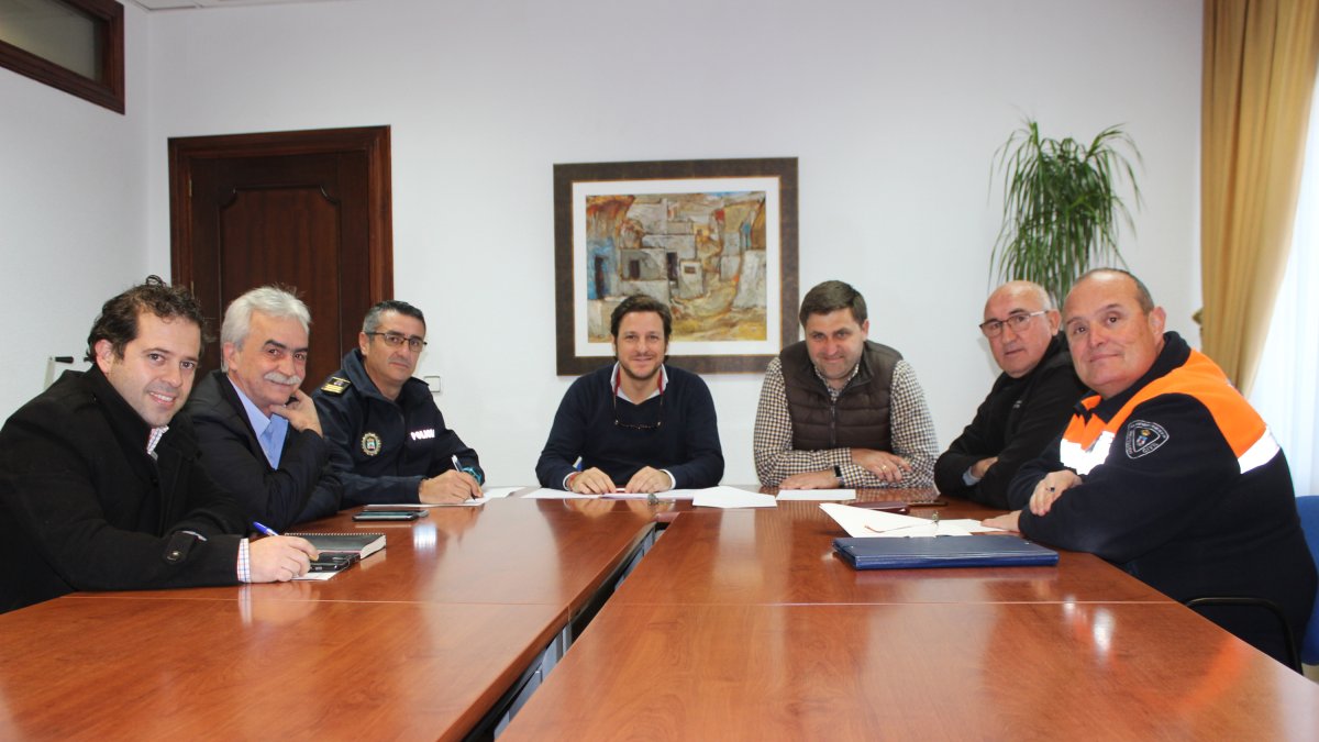 Reunión para fijar el dispositivo de Las Moragas.