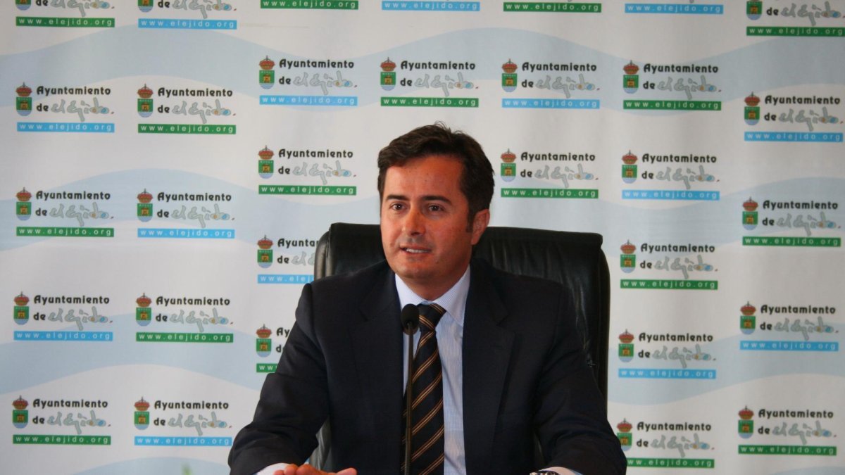 Francisco Góngora, alcalde de El Ejido, en una imagen de archivo.