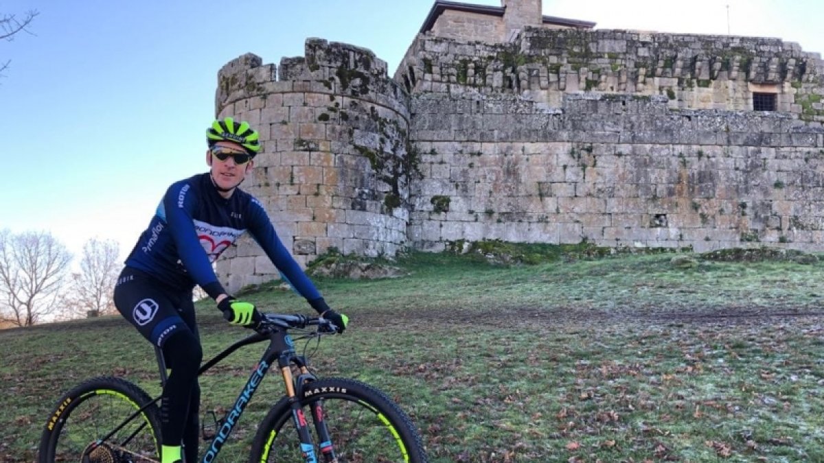 Pablo Rodríguez con sus nuevos colores.