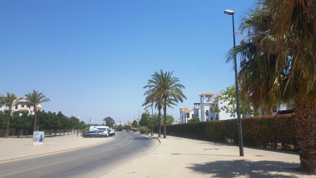 La zona costera de Vera está incluida en la primera fase de ahorro de energía.