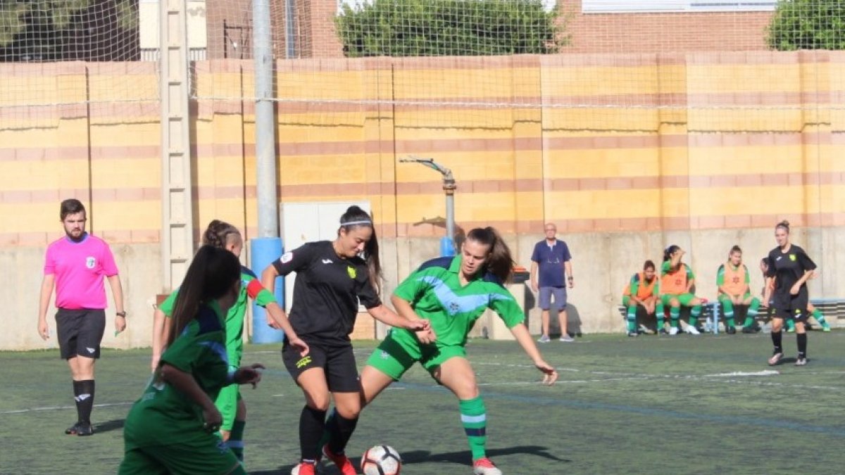 Partido del CD El Ejido femenino.