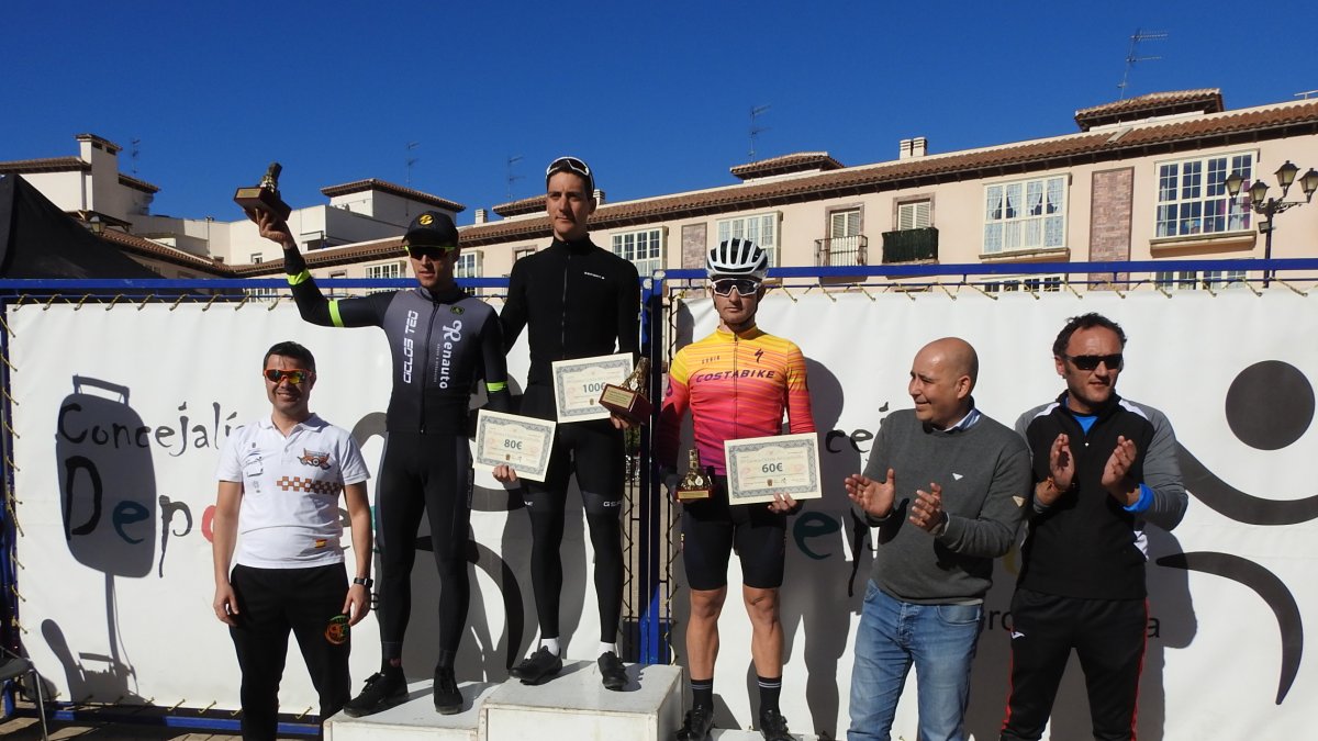 Podium categoria general absoluta.