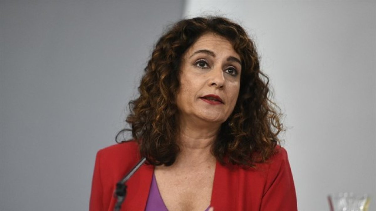 María Jesús Montero, ministra de Hacienda.