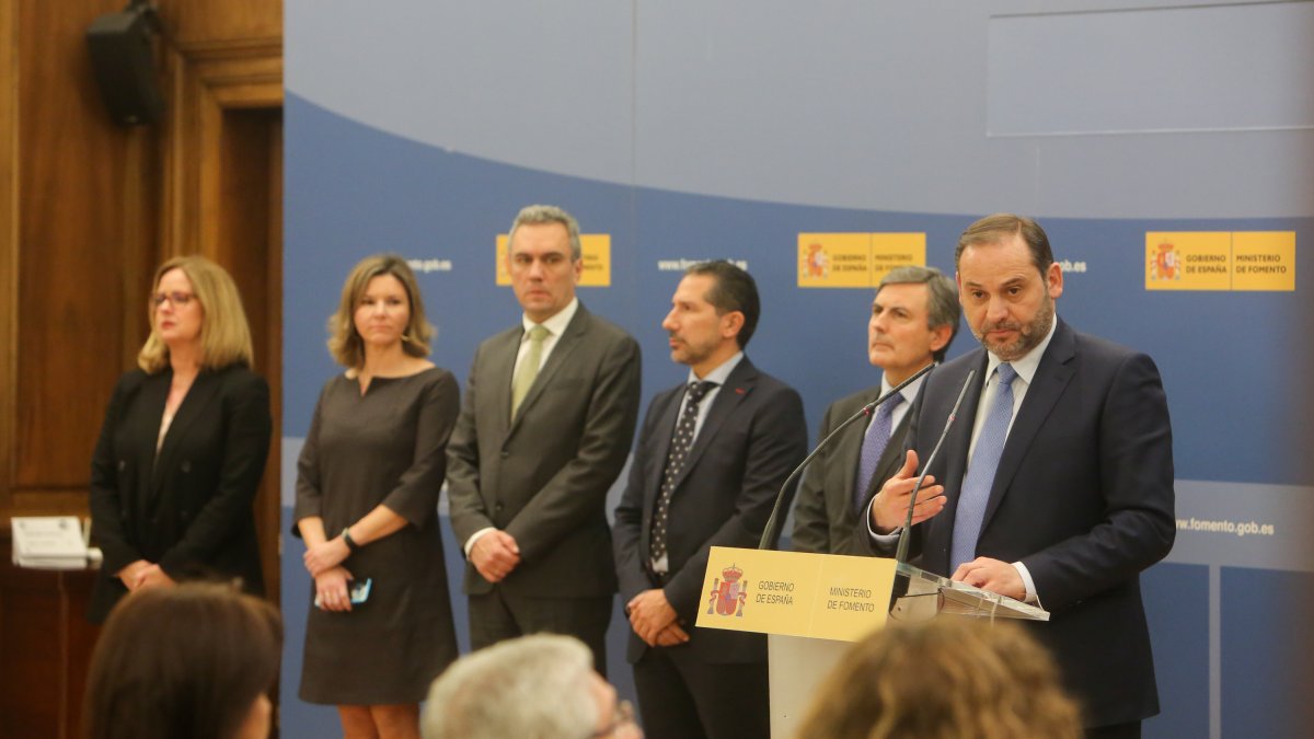 El ministro de Fomento, presentando los PGE 2019.
