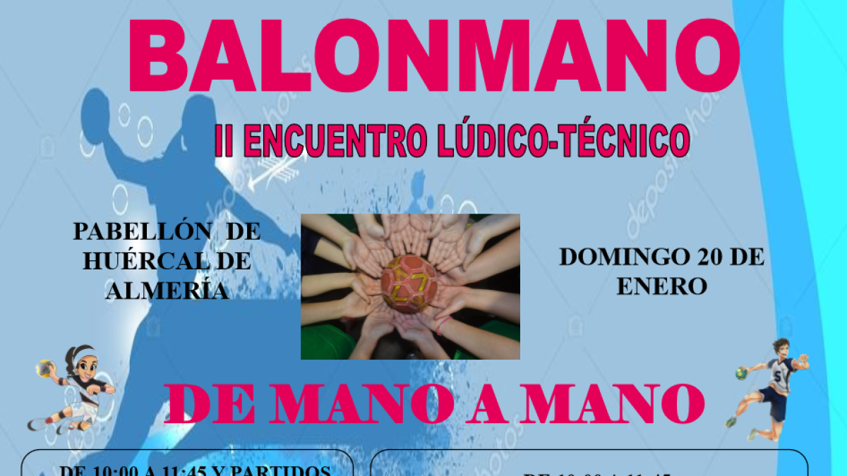 Cartel de la actividad de este domingo.