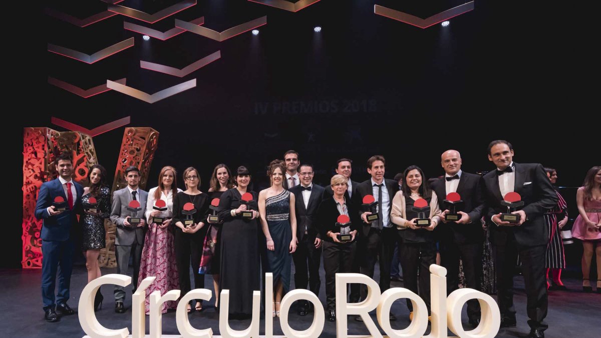 Imagen de archivo de la entrega de los premios Círculo Rojo en ediciones anteriores.