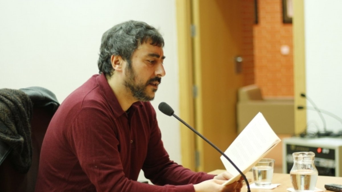 Abraham Gragera recitará esta tarde una selección de sus mejores textos.