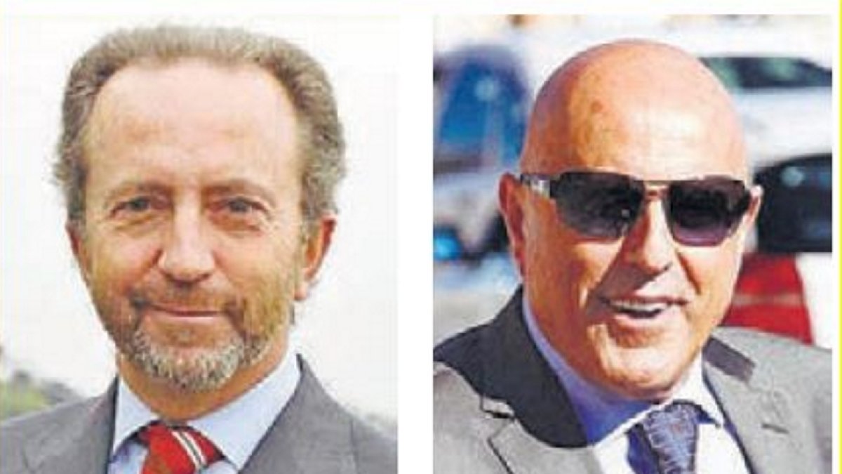 Rodrigo Charlo (Bogaris) y Tomás Olivo (General de Galerías).