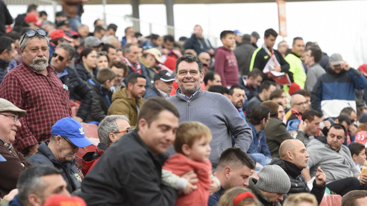 Una afición entregada.