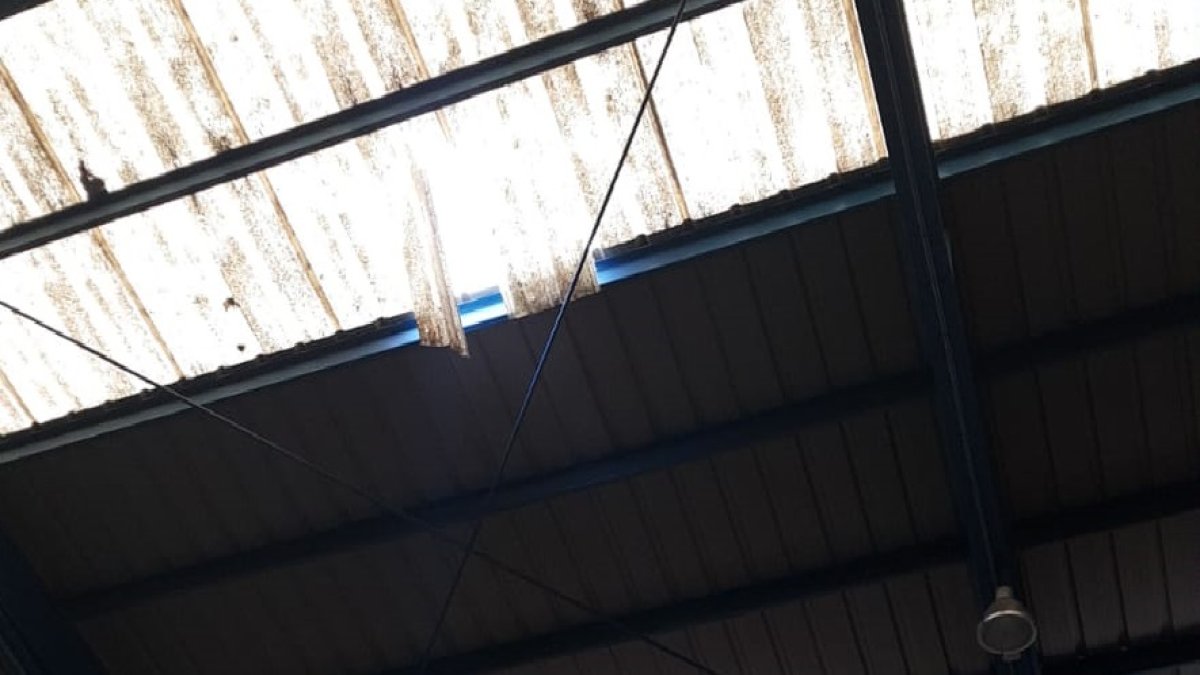 Lugar desde donde ha caído el joven.