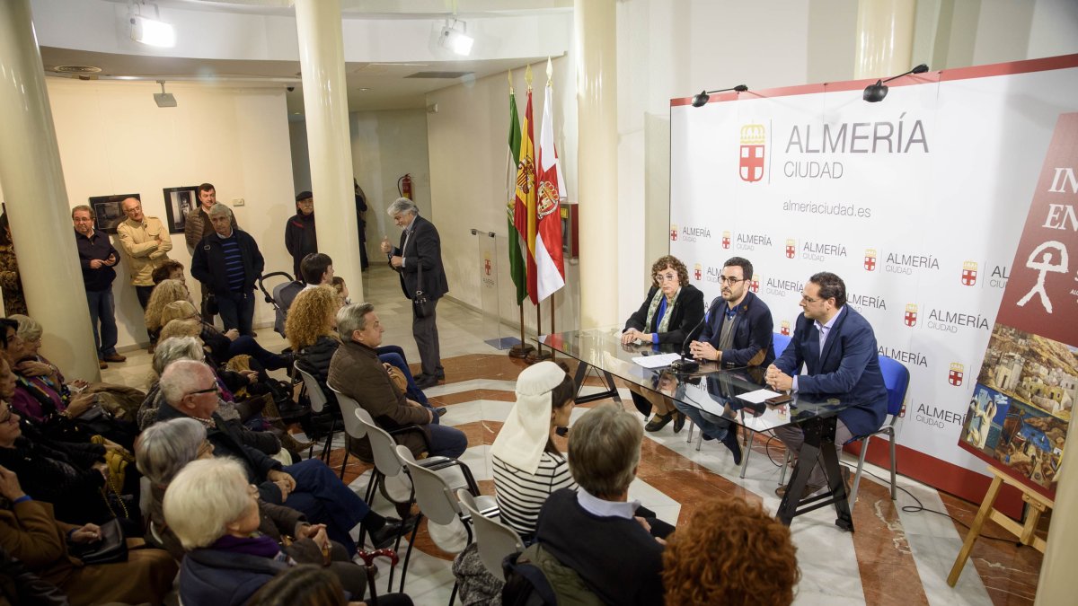 Inauguración de la muestra hace unos días en el ‘Espacio 2’ del Museo de Arte.