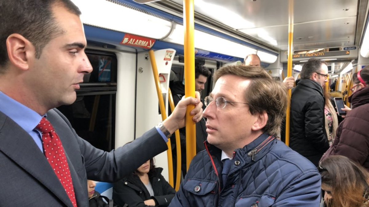 Imagen compartida en Twitter por osé Luis Martínez-Almeida.