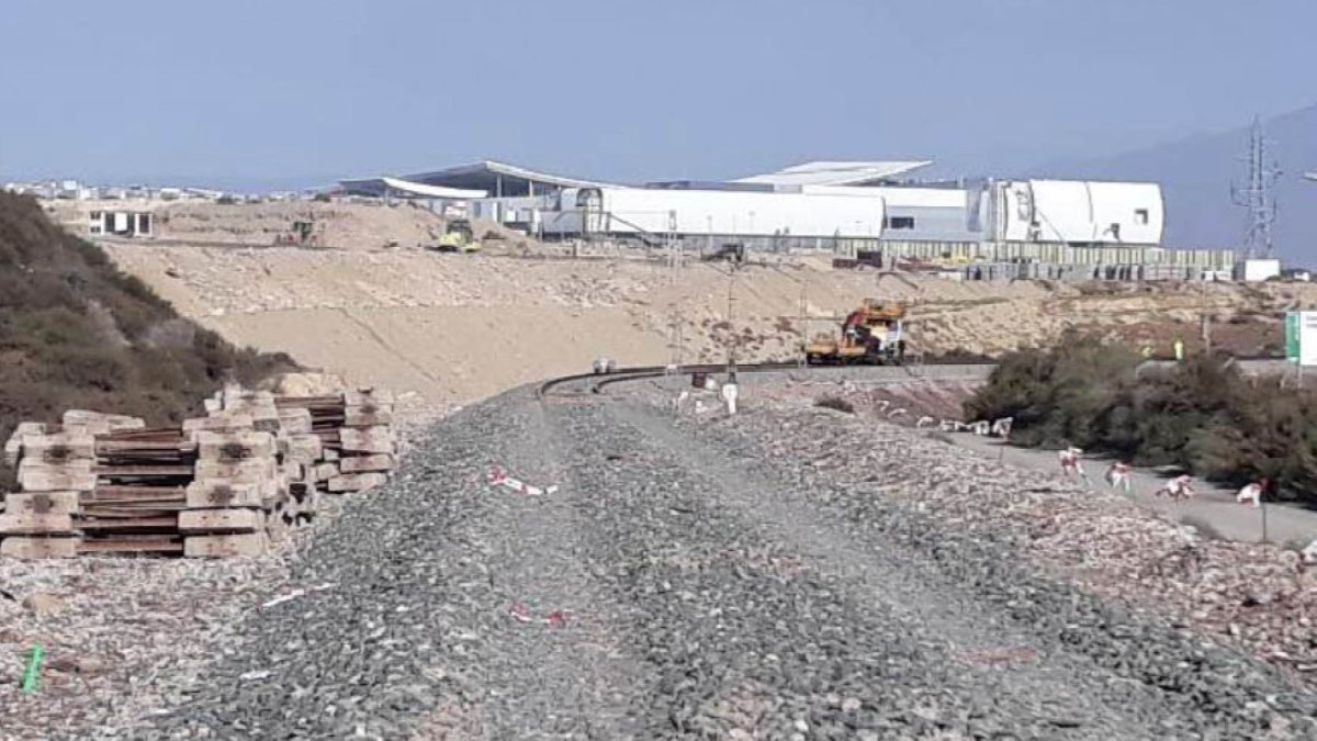 Obras de eliminación del paso a nivel de El Puche