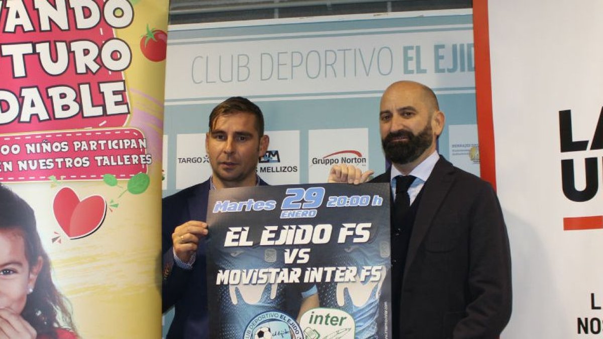 La presentación del partido.