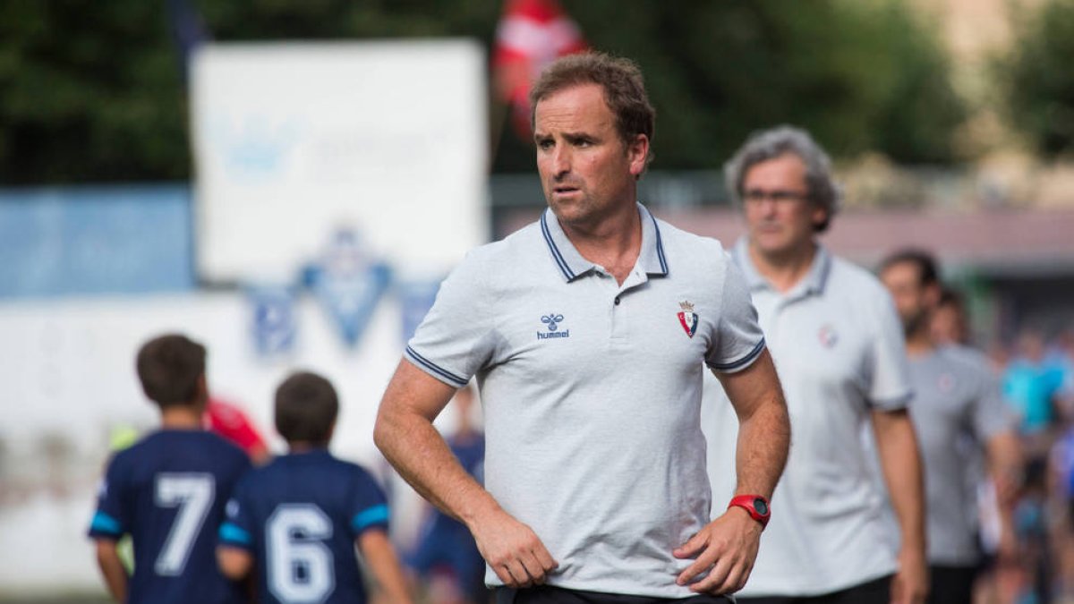 Jagoba Arrasate, entrenador de Osasuna.