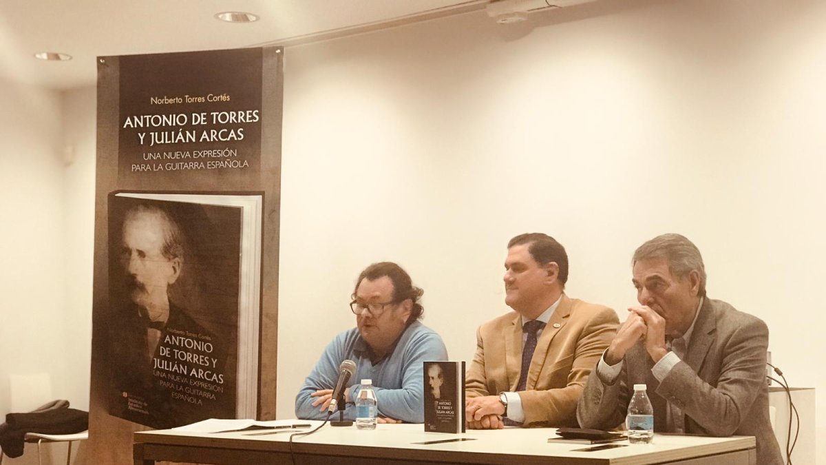 Presentación del libro de Norberto Torres en el Museo de la Guitarra.