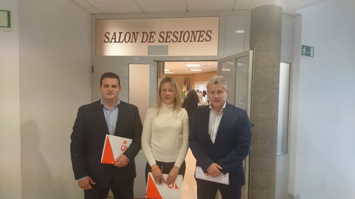 Concejales de Ciudadanos Roquetas de Mar.