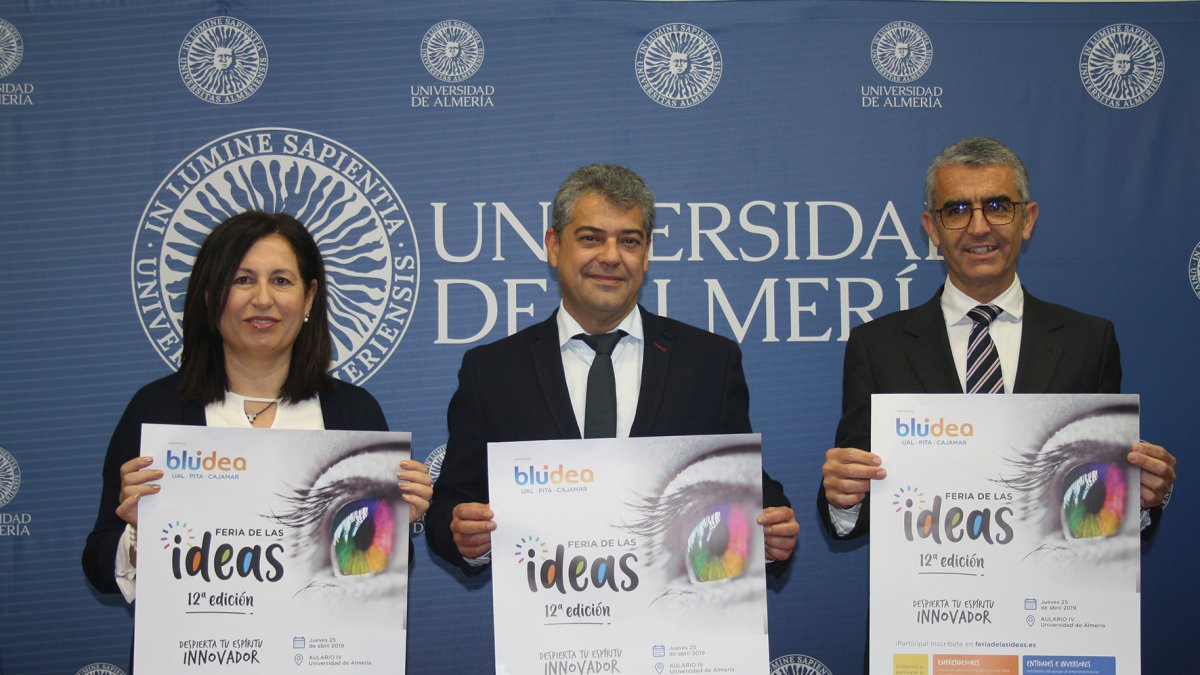 Trinidad Cabeo, Carmelo Rodríguez y Roberto García.
