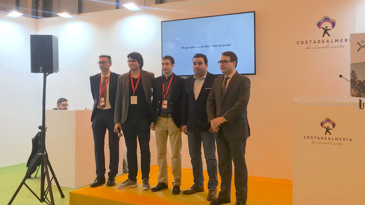 Presentación del proyecto Almanzora Eléctrico en Fitur 2019.