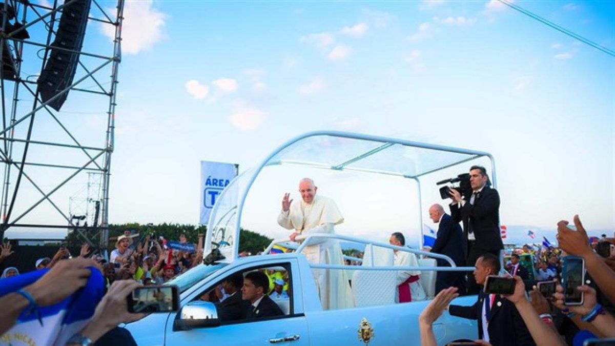 El Papa Francisco en Panamá.