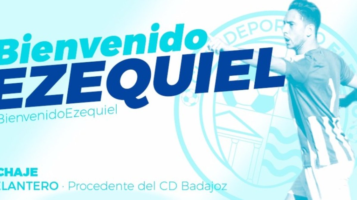 Ezequiel llega para reforzar al club celeste.