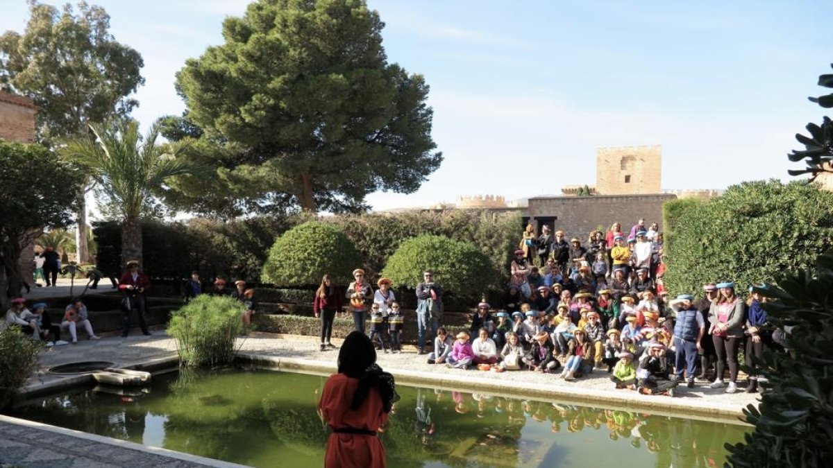 Visita al segundo recinto de la Alcazaba.
