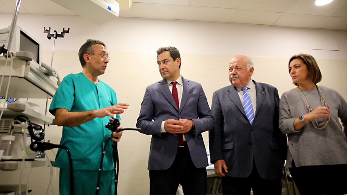 Juanma Moreno, en Córdoba.