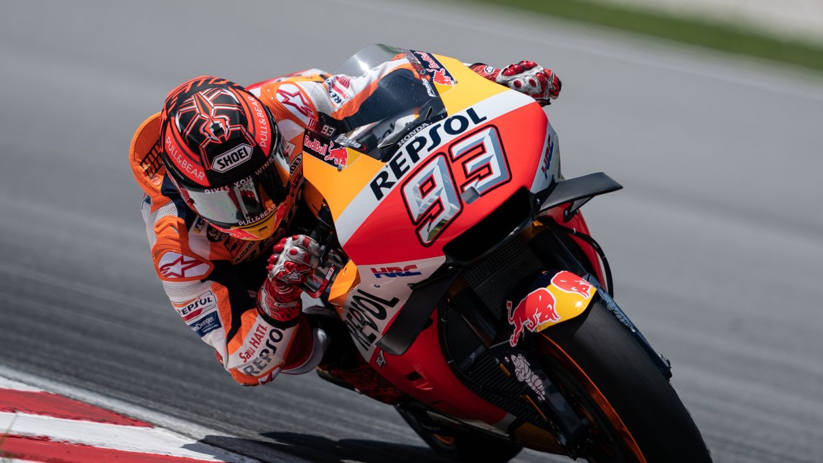 Márquez reaparece casi totalmente recuperado