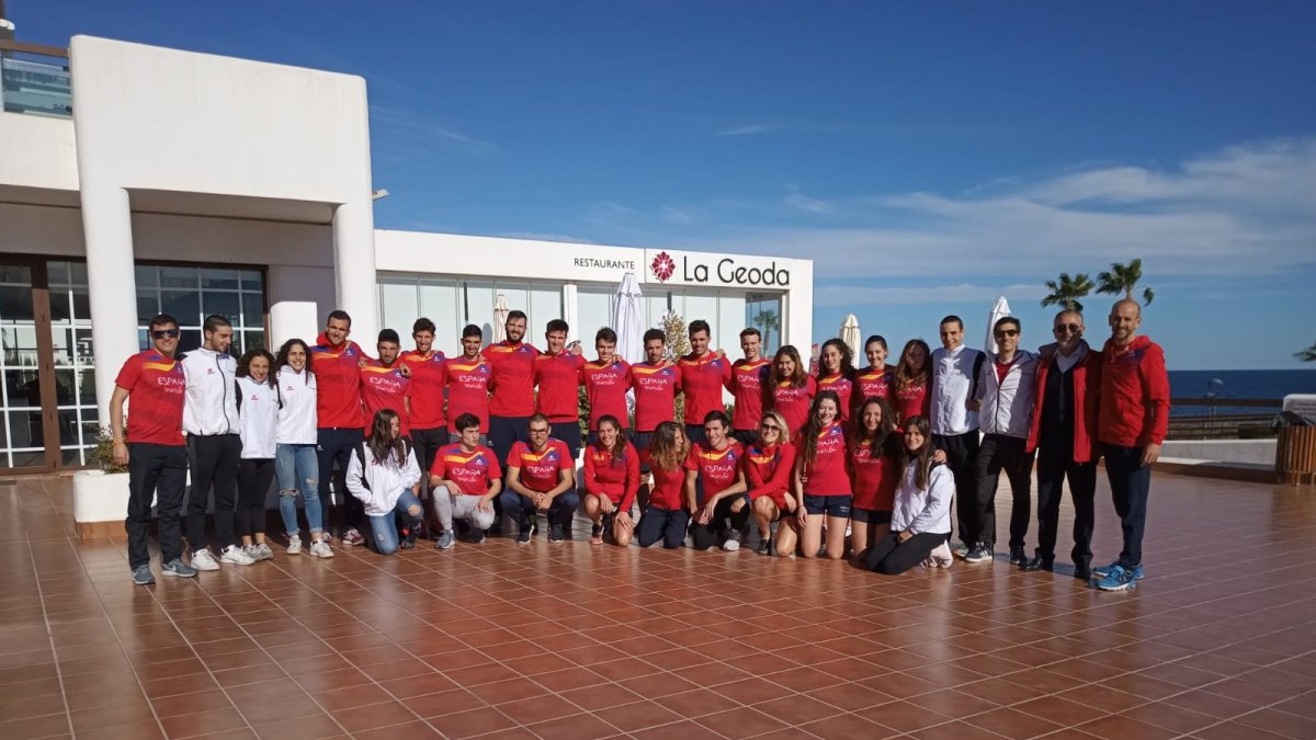 El triatlón español se da cita en Mar de Pulpí.