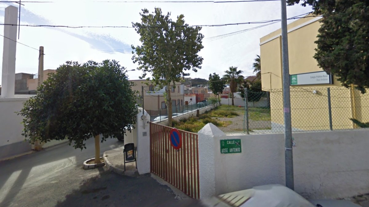 Calle José Antonio en Huércal de Almería.