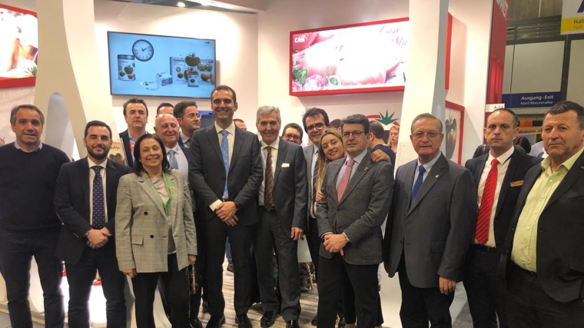 Representantes almerienses en la Fruit Logistica