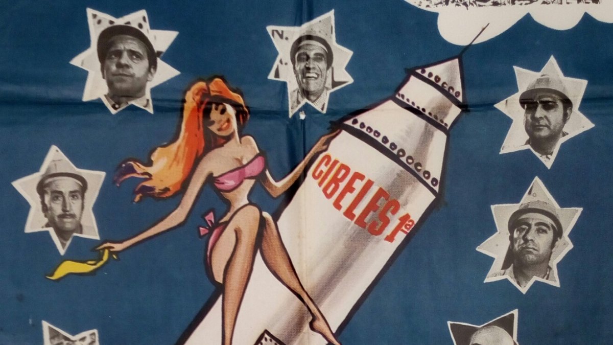 Detalle de una película inspirada en la fiebre lunática.