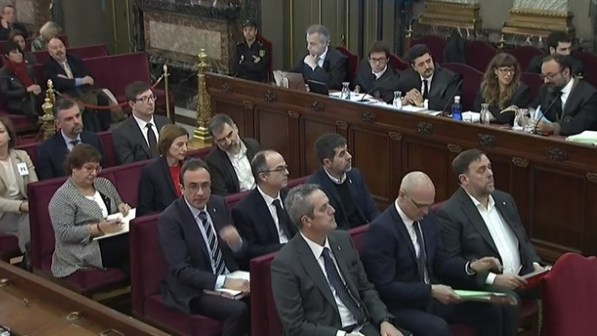 Arranca el juicio del procés catalán.