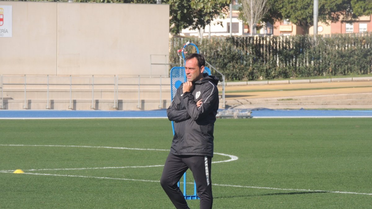 Fran Fernández, en el Anexo el pasado lunes.